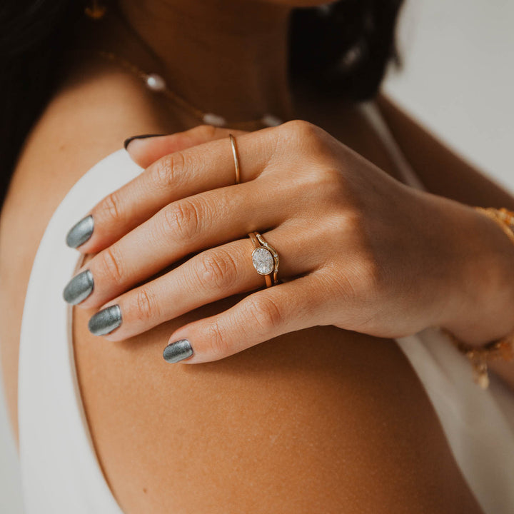 Avery Ring - Moissanite