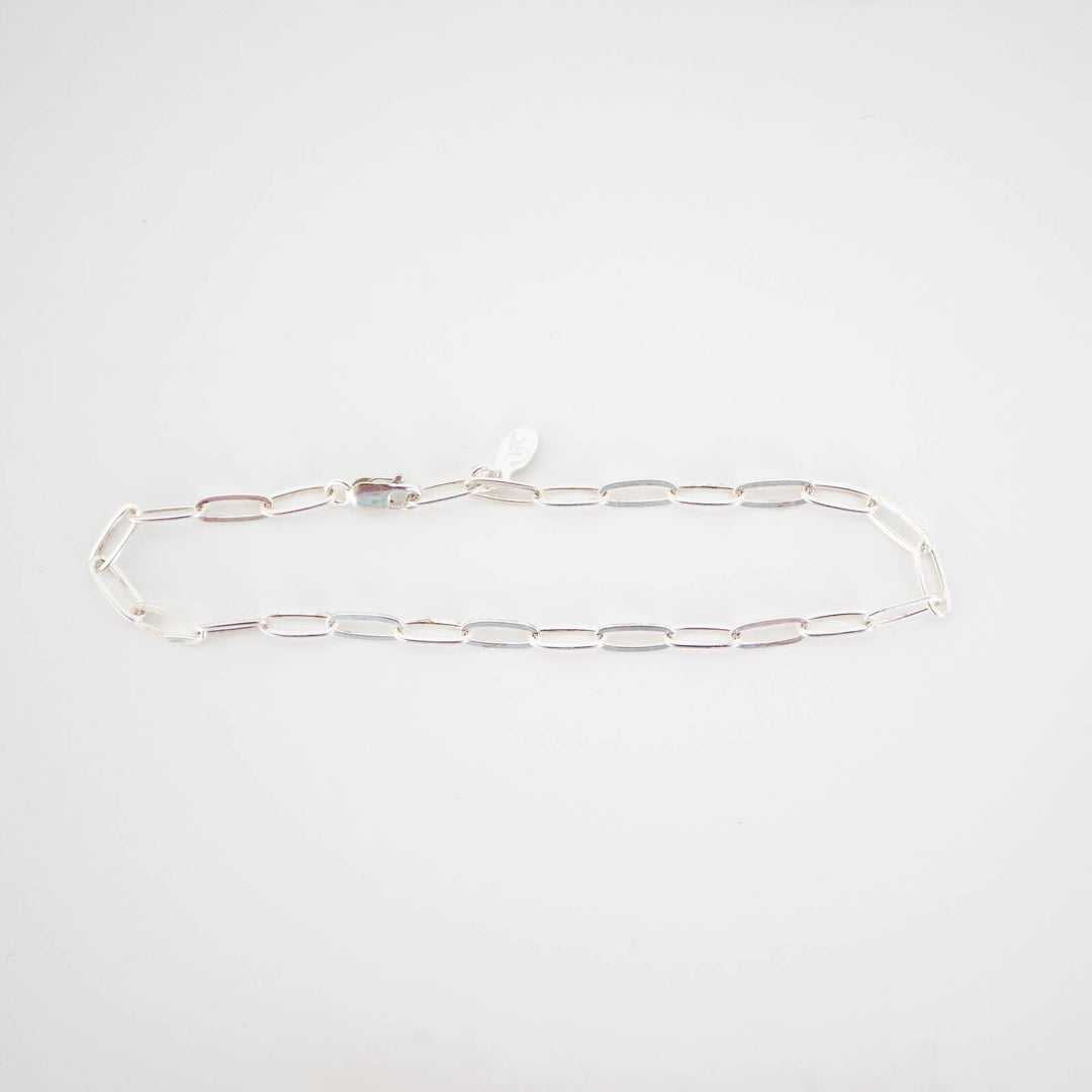 Paper Clip Chain Bracelet