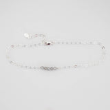 Labradorite Bar Anklet