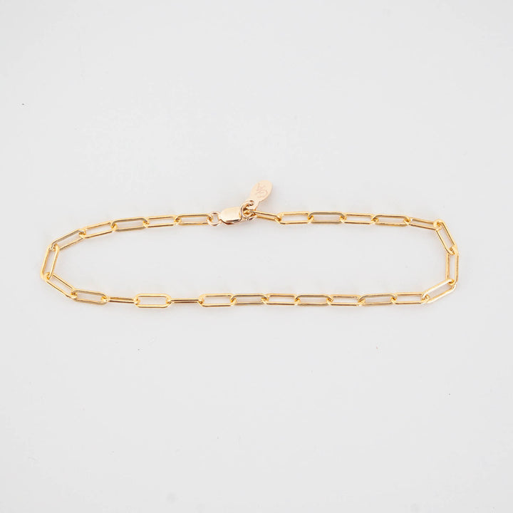 Paper Clip Chain Bracelet