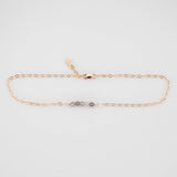 Labradorite Bar Anklet