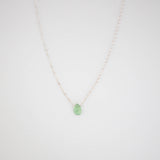Jade Drop Necklace