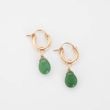 Jade Drop Hoops