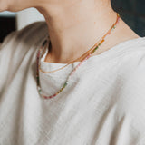 Tourmaline Beaded Necklace