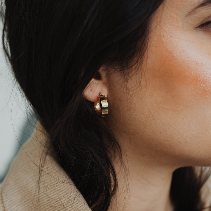 Silky Hoops - 14K Solid Gold