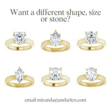 Blake Ring - Moissanite