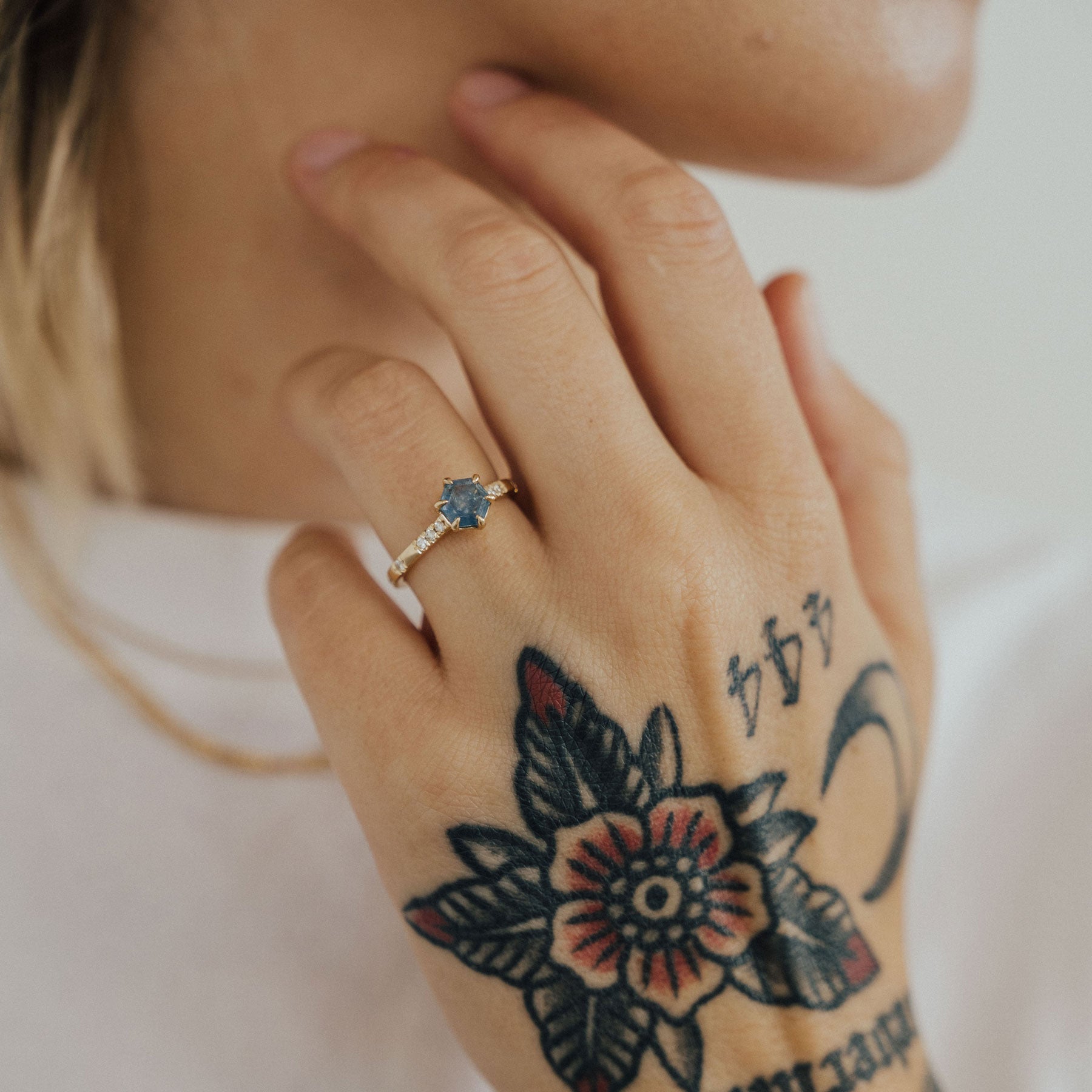 Quinn Ring - Blue Sapphire