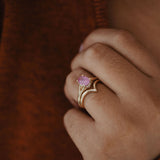 Mia Ring - Pink Sapphire