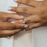 Mia Ring - Pink Sapphire