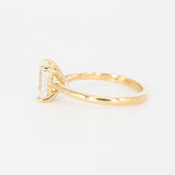 Celine Ring - 2ct Emerald Cut Lab Diamond