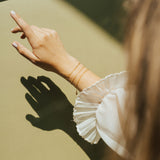 Flora Chain Bracelet - 14K Solid Gold