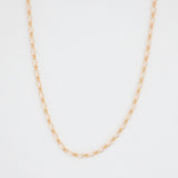 Flora Chain Necklace - 14K Solid Gold