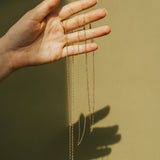 Flora Chain Necklace - 14K Solid Gold