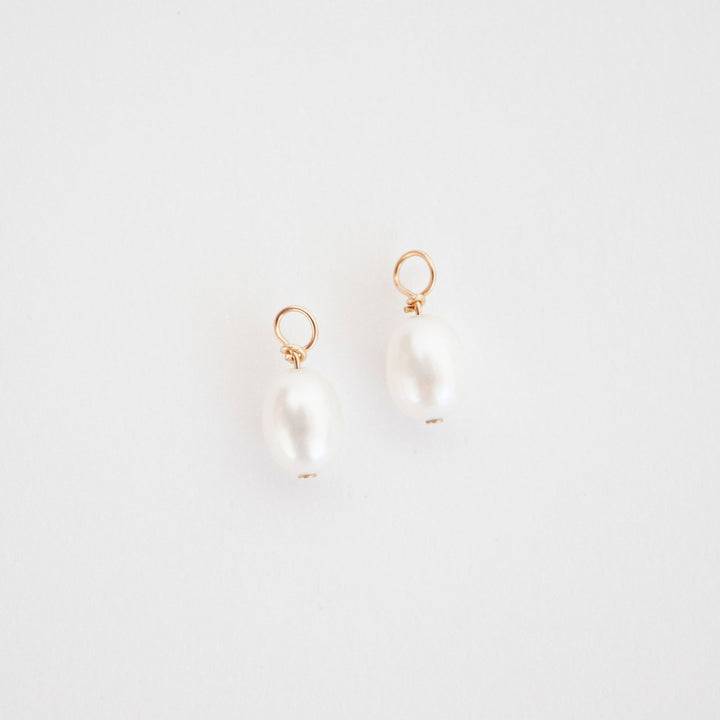 Pearl Charms - 14K Solid Gold