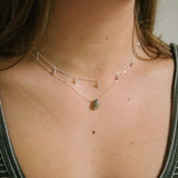 Labradorite Drop Necklace