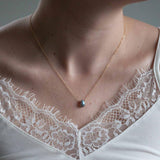 Labradorite Drop Necklace
