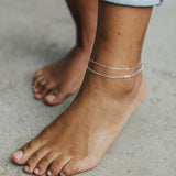 Drawn Chain Anklet