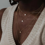 Initial Disc Necklace