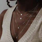 Initial Disc Necklace