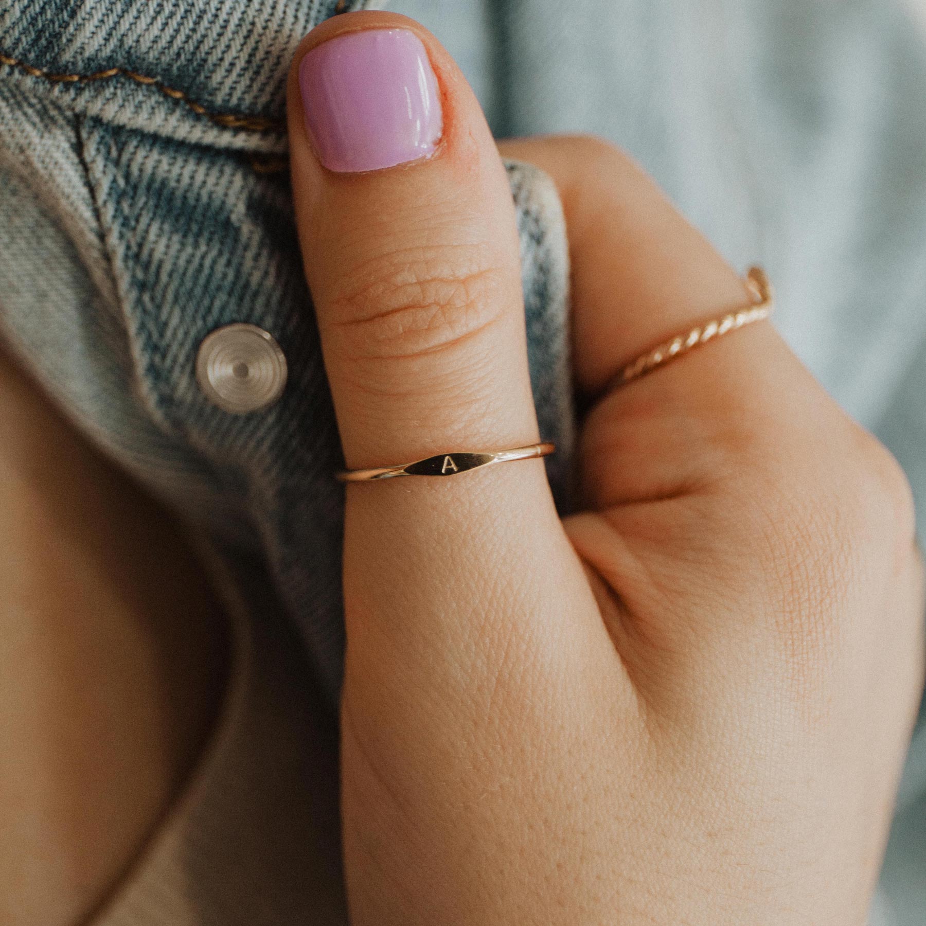 Signet ring, Silver ring, Silver signet ring, Personalized ring, Minimalist ring, Pinky popular ring, Minimalist Jewelry, Initials Ring, Name ring