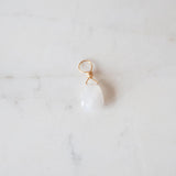 Moonstone Drop Charm