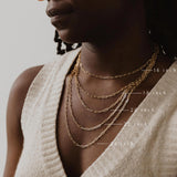 Paper Clip Chain Necklace