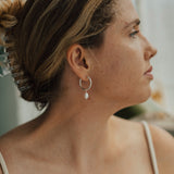 Pearl Hoops